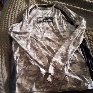 Pelagic vaportek long sleeve fishing shirt